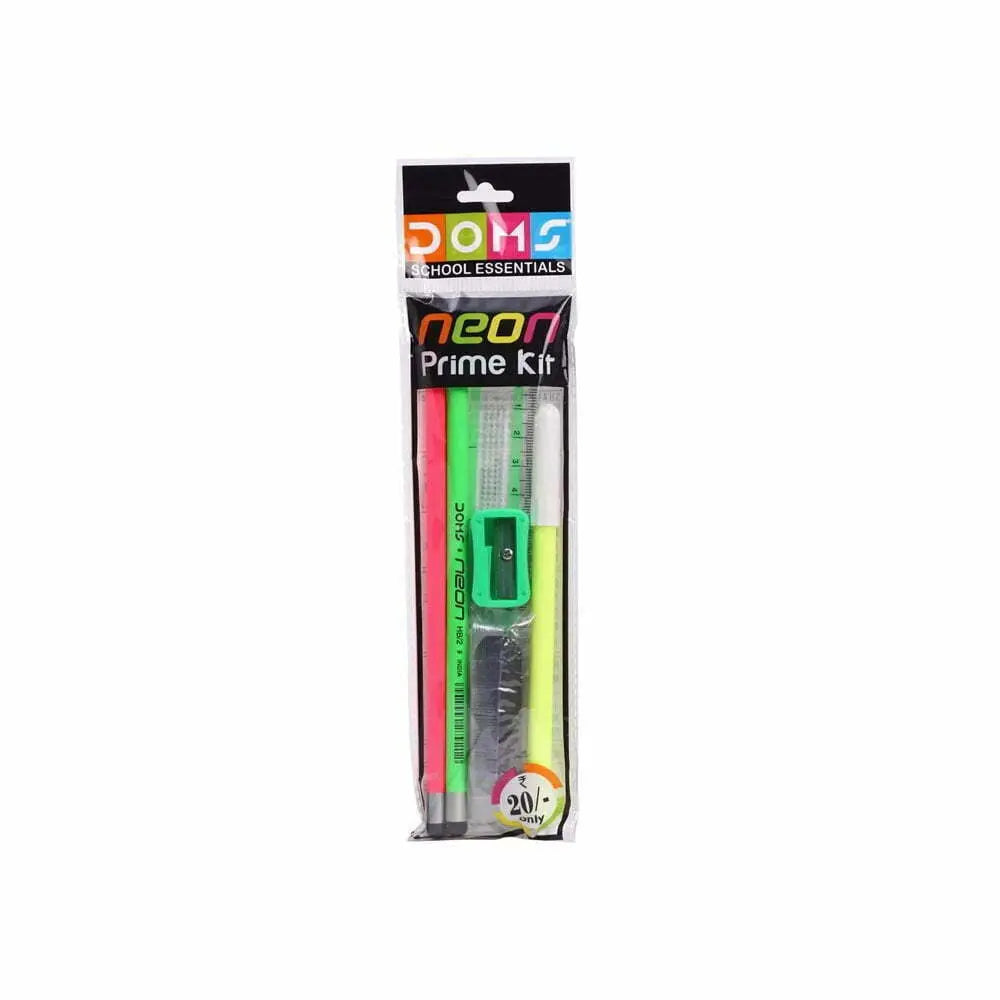 DOMS Eraser tipped black HB/2 pencil Pencil