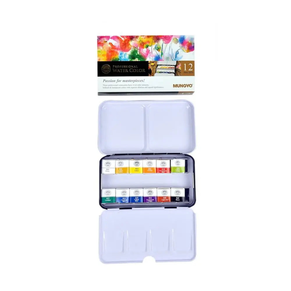  A&P Mungyo Professional Gallery Watercolor Crayons 12 Colors  (MAC-12T) : Arts, Crafts & Sewing