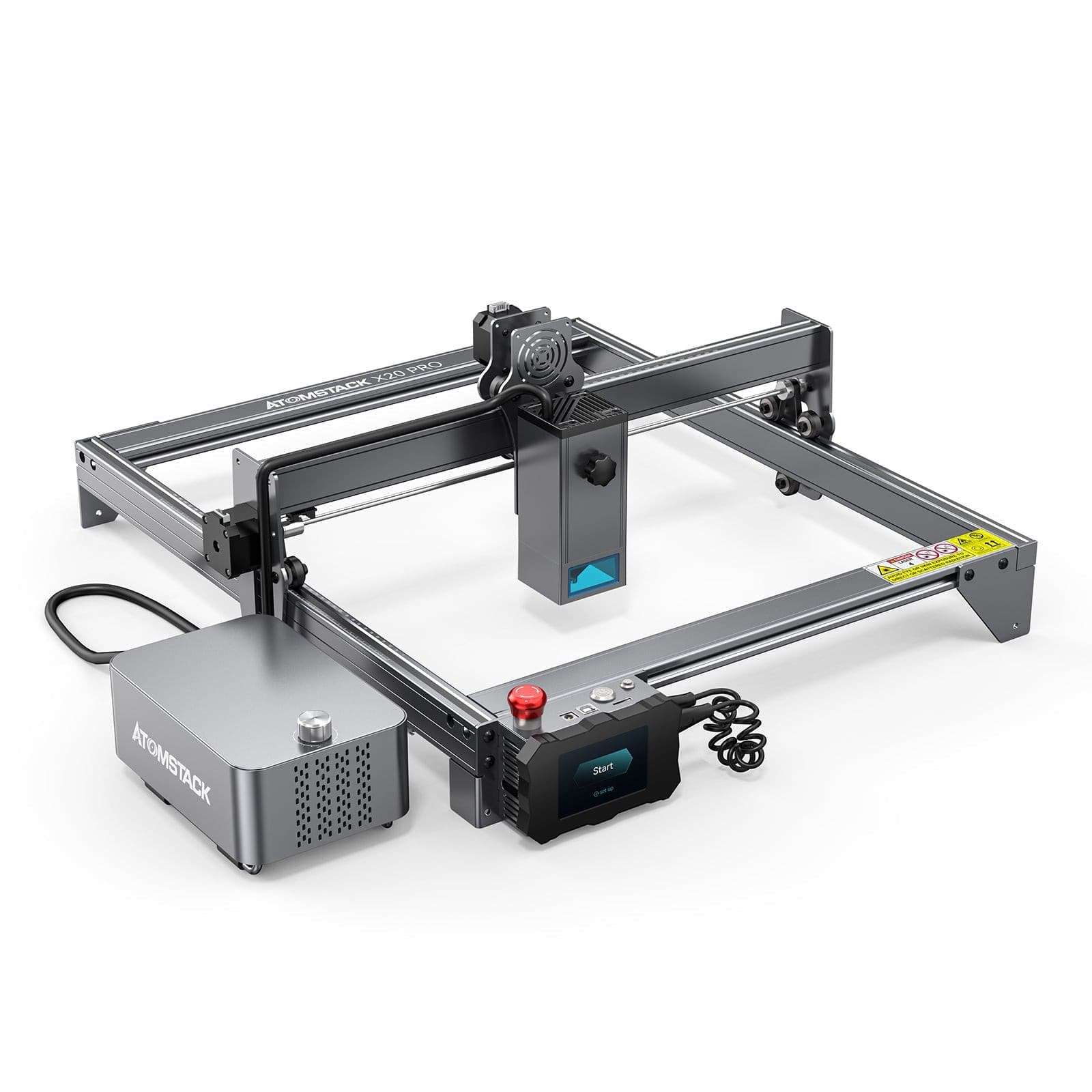 ATOMSTACK A10 PRO Machine de gravure laser, découpe laser CNC haute  précision à effet 50 W
