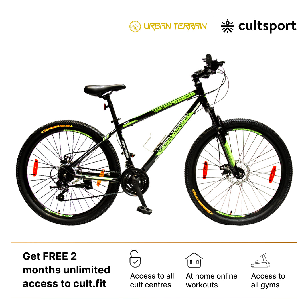 urban terrain ut3001a26 alloy mtb with 21 shimano gear