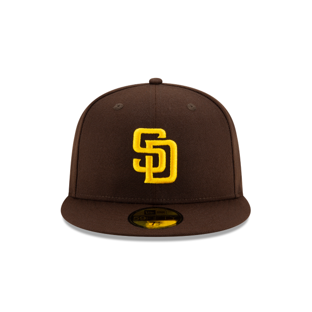 padres brown fitted