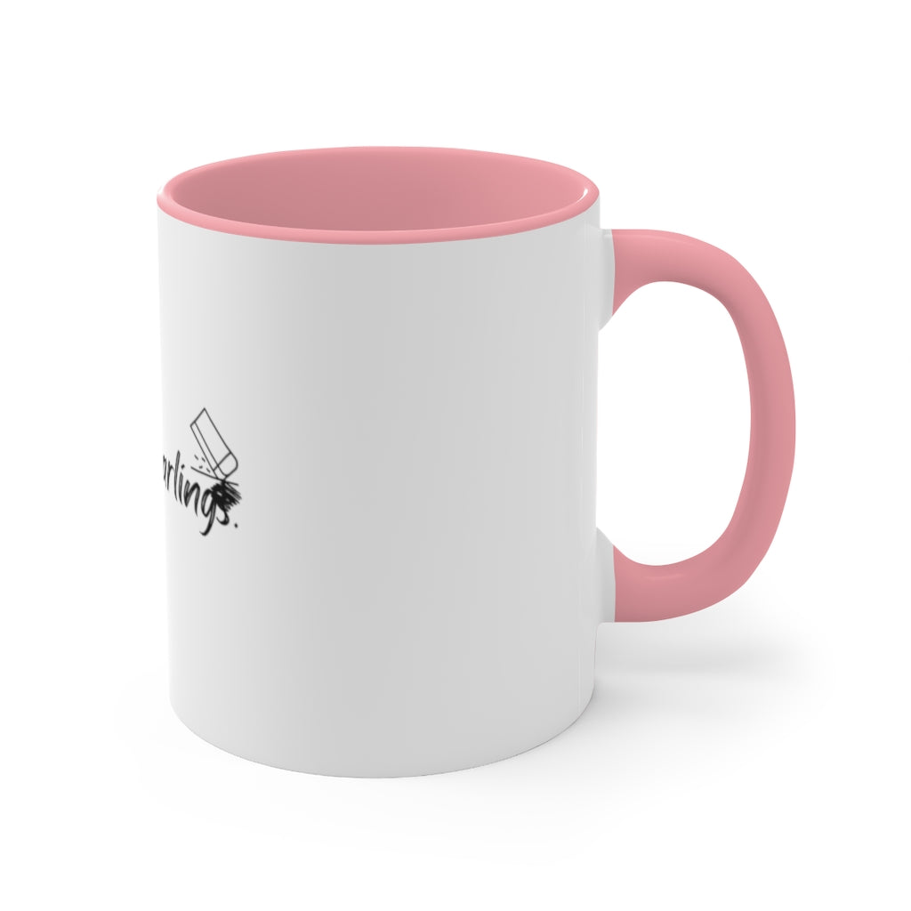 Kill Your Darlings Accent Mug (2 sizes, 3 colors)