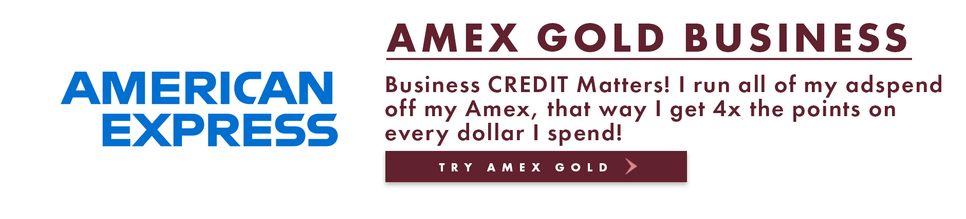 Try Amex Gold Business