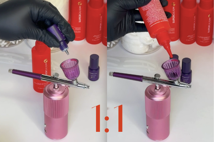 Airbrush Mixing Ratio