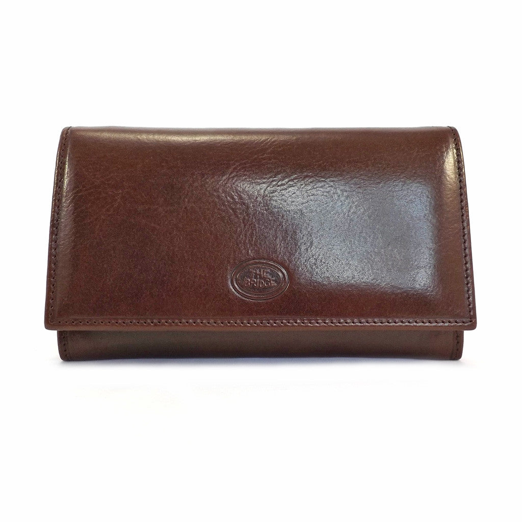 The Bridge Large Leather Wallet Purse - Style: 01774201 – Cox's Leather ...