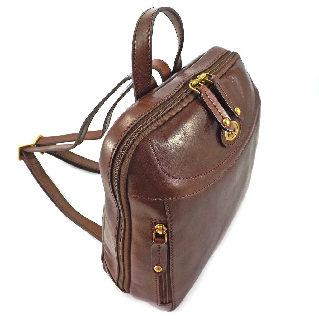 The Bridge Medium Backpack Bag - Style: 04421101 – Cox's Leather Shop
