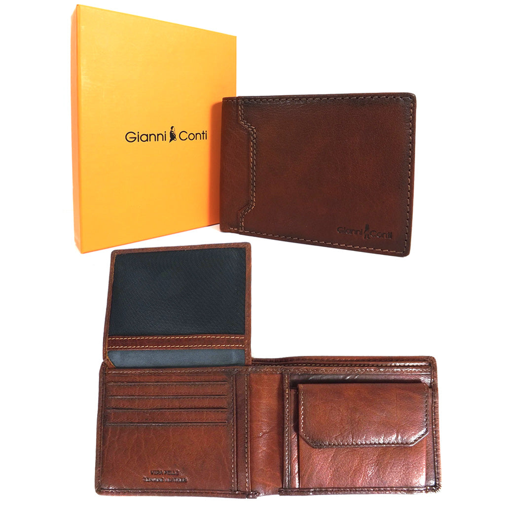Gianni Conti Leather Wallet - Style: 4117100 – Cox's Leather Shop