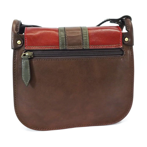 Gianni Conti Flap Front Shoulder Bag - Style: 973878