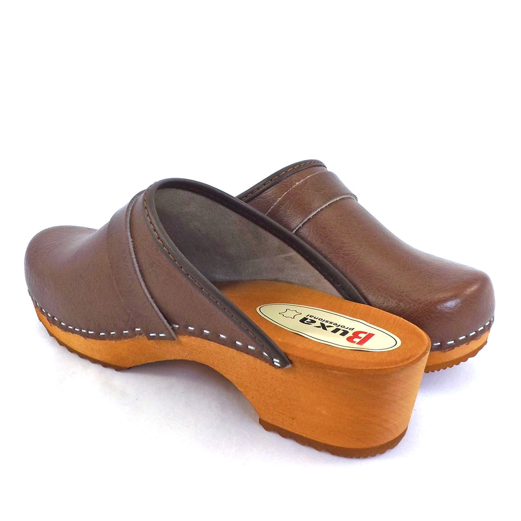 wooden soled clogs