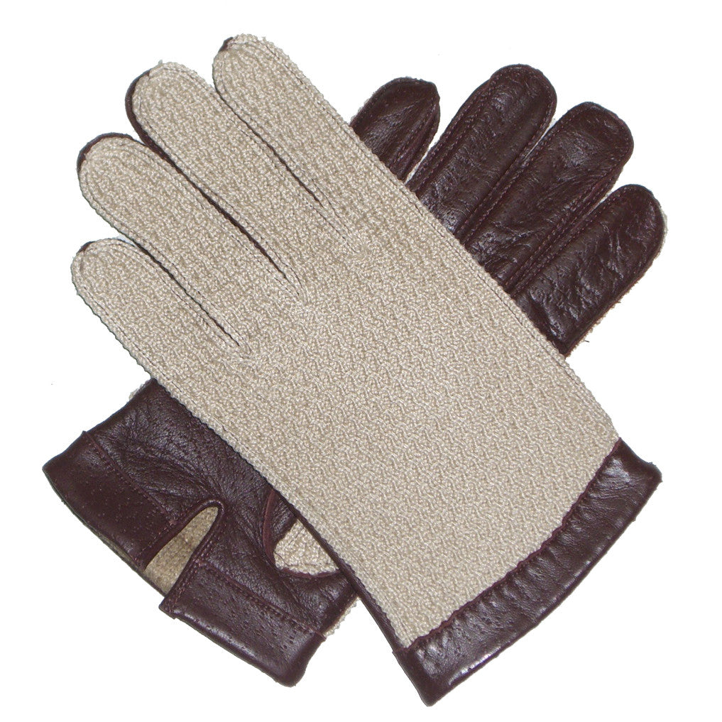 mens leather driving gloves