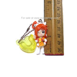 Precure Cure Sunny Figure Keychain Japanese Swing Charm Bandai Smile Pretty Cure!