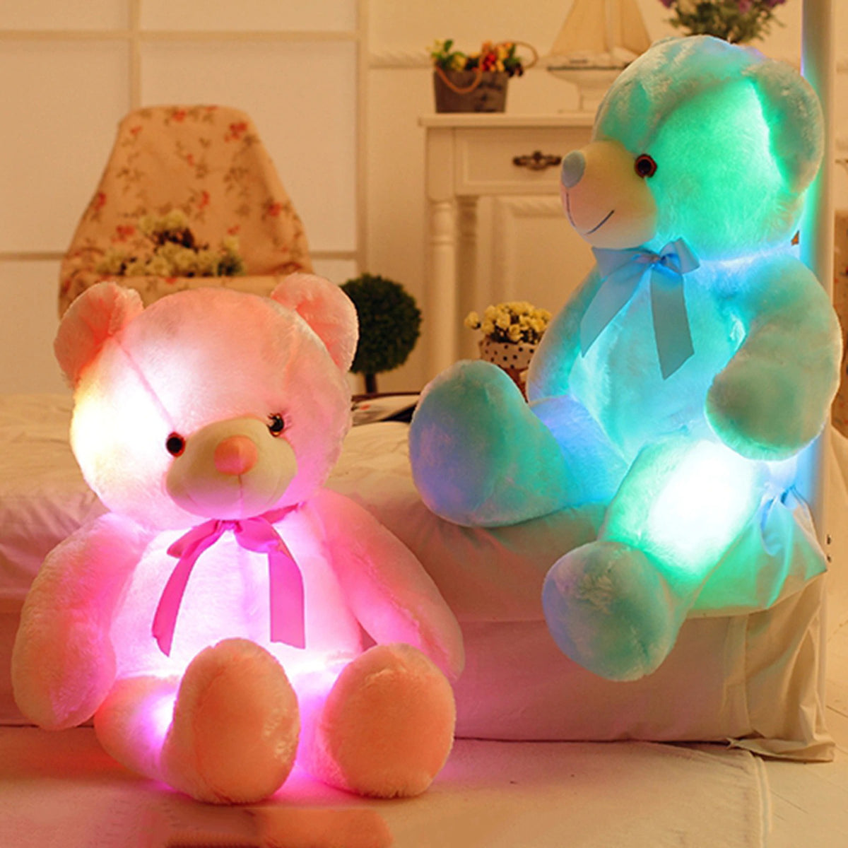 led light up teddy bear