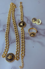 Load image into Gallery viewer, Fabbz Italian Gold Plated Designer Set