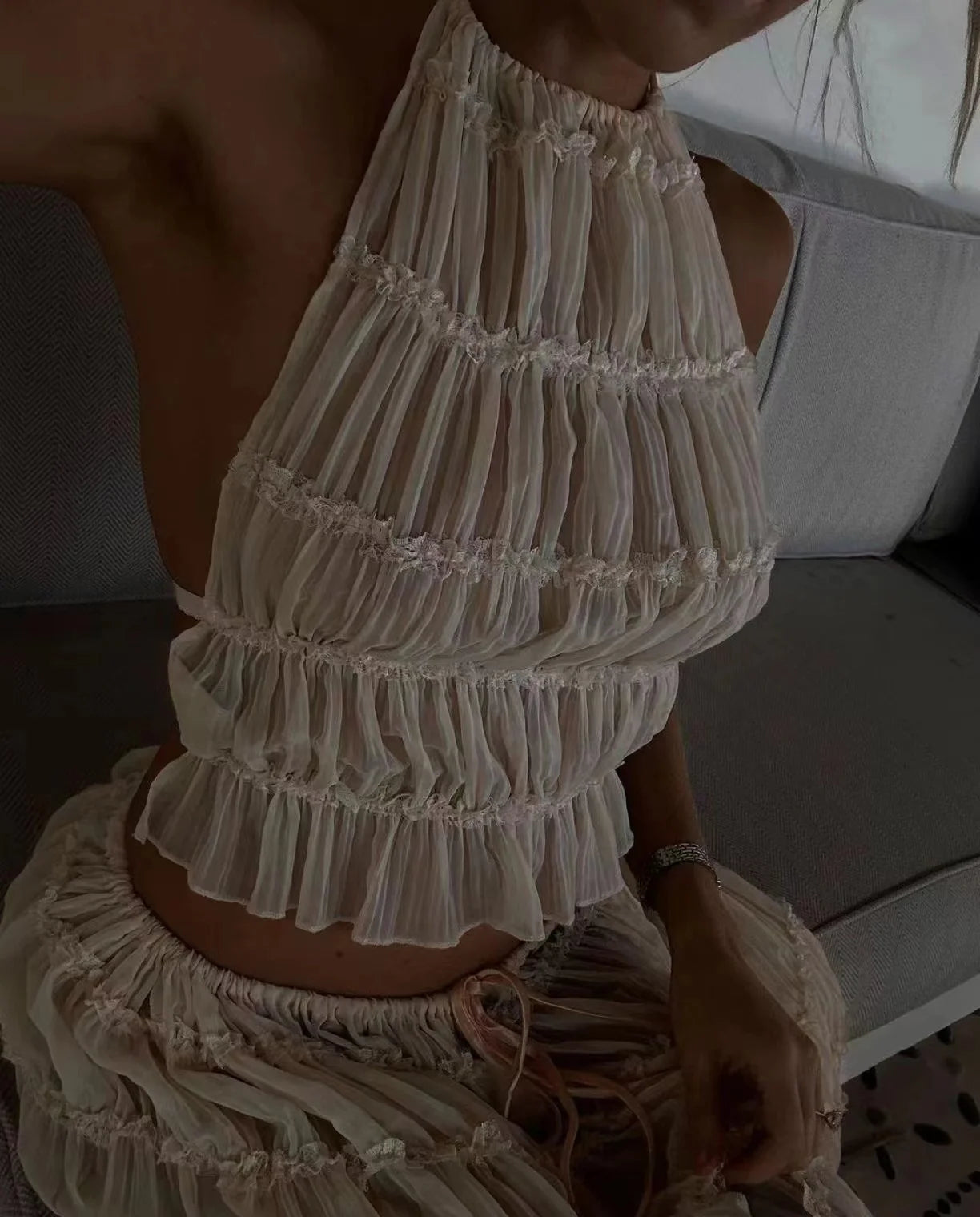 Trendy Backless Maxi Skirt Suit for Stylish Women This Summer - Image 8