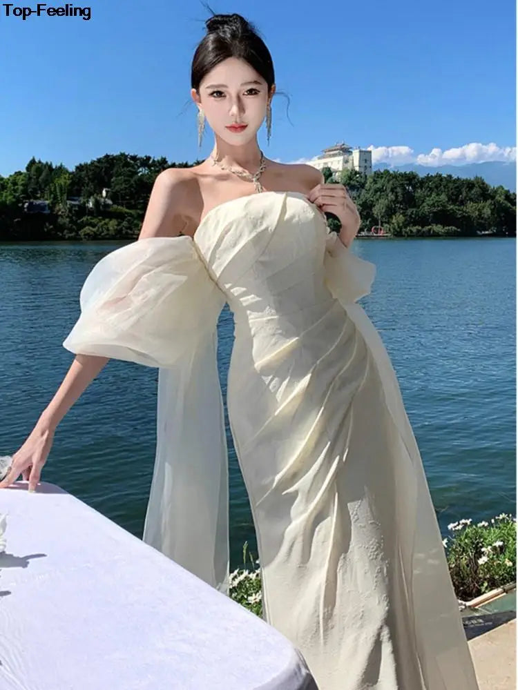 Stylish Backless Formal Dresses for Summer Weddings and Parties - Image 4