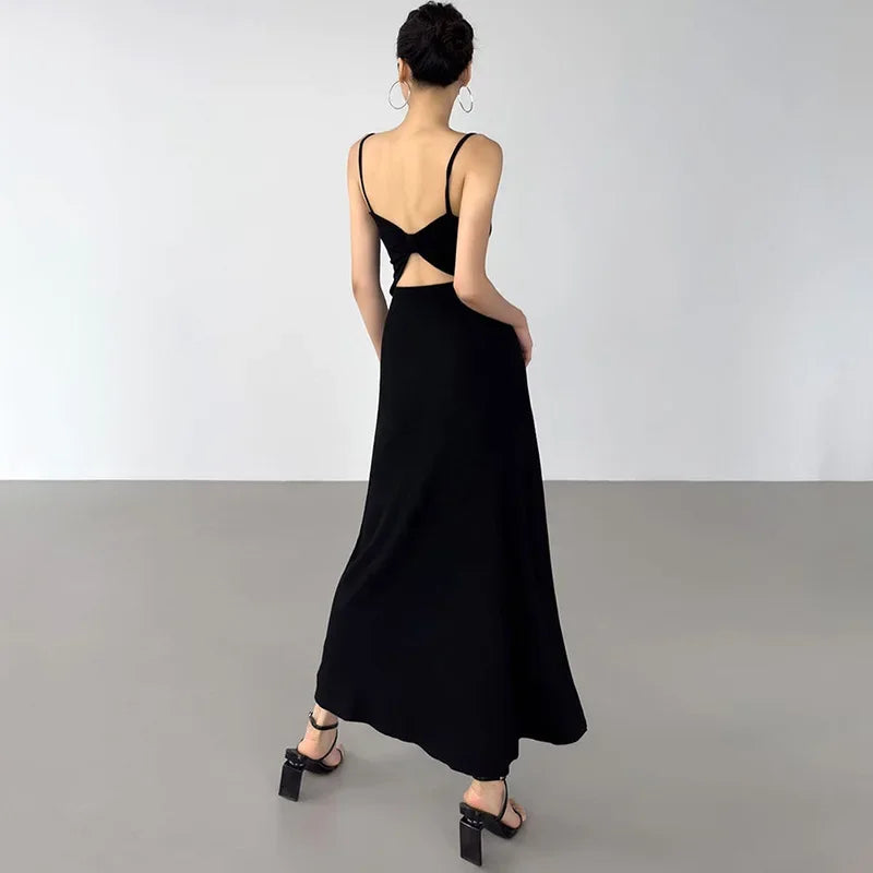 Ribbed Maxi Dress Sexy Vacation Outfit for Summer - Image 4