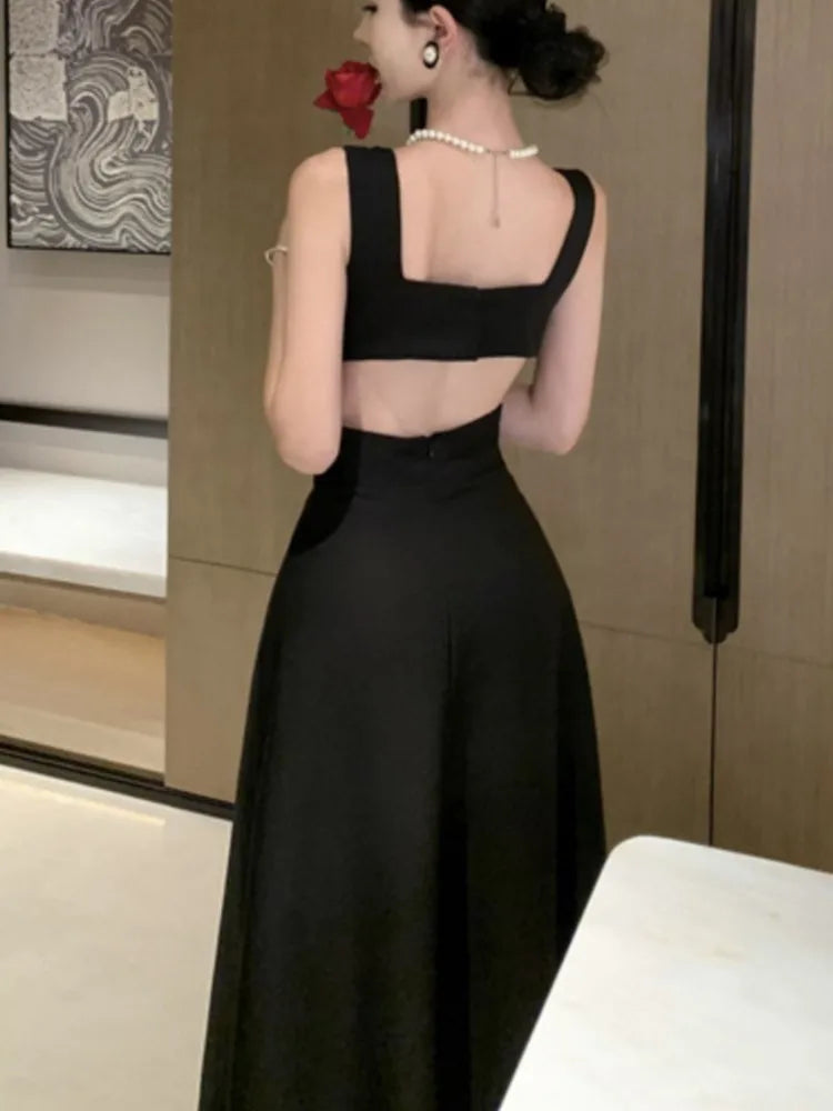 Backless A-line Evening Party Dress for Women Prom Vestidos - Image 3