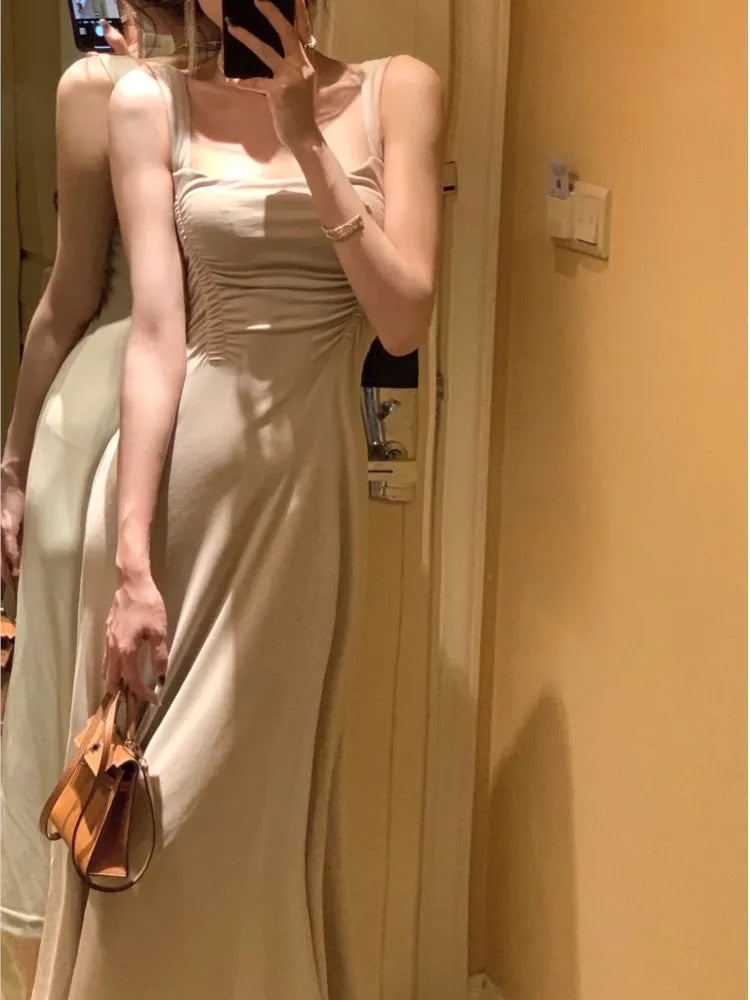 Women's Vintage Sleeveless Evening Party Dress for Summer Graduation - Image 7