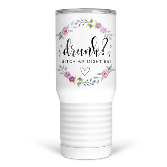 Funny Girls Are Drinking Again Skinny Tumbler – tcbco