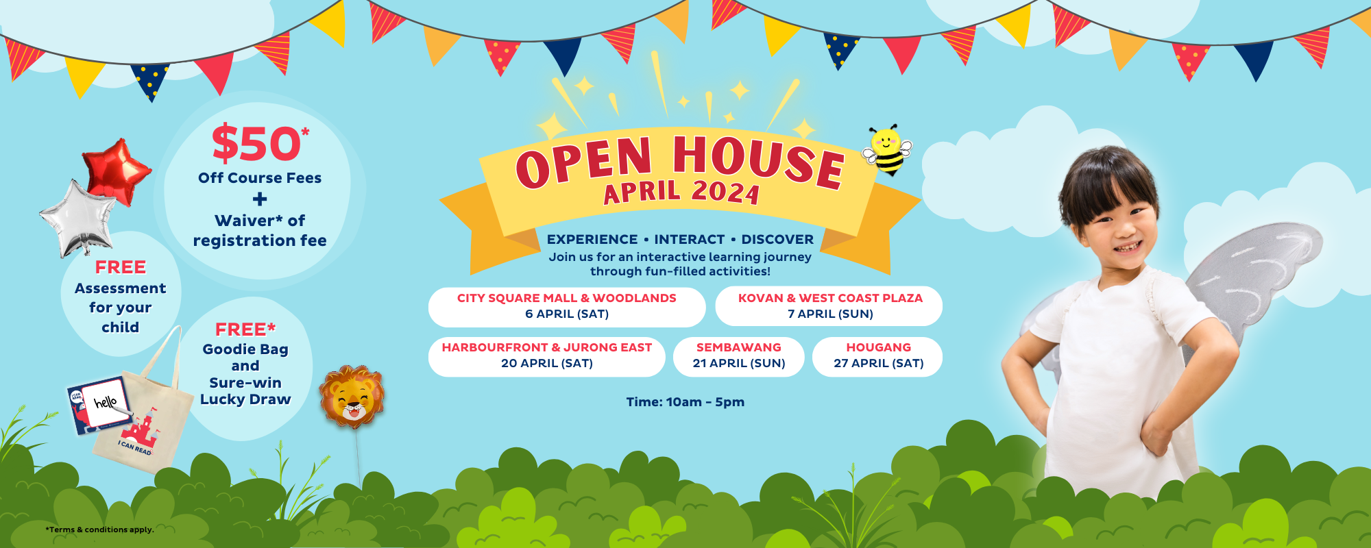2024 I Can Read April Open House
