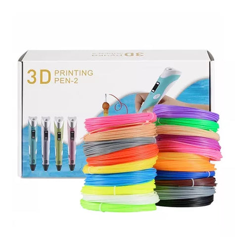 Lápiz bolígrafo 3D 100 mts PLA 20 colores