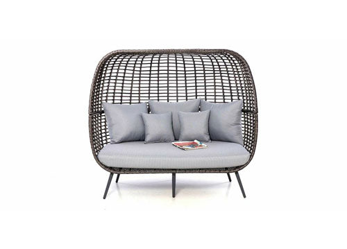 rattan pod sofa