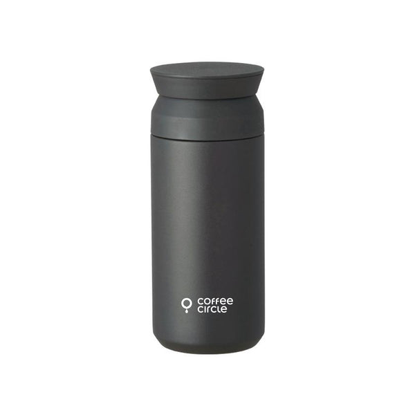 Coffee Circle Travel Tumbler Black