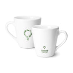 Set of 2 Coffee Circle filter coffee cups 