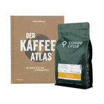 Coffee atlas & coffee in a set Classically-powerful / Whole Beans