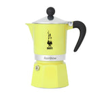 Bialetti Primavera Rainbow espresso maker yellow / 3 cups