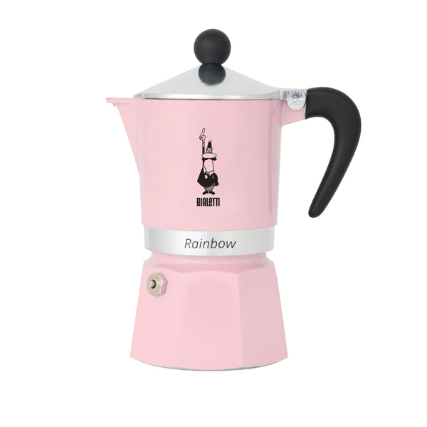 Bialetti Primavera Rainbow espresso maker pink / 3 cups