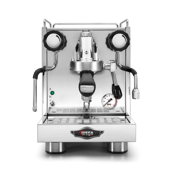 WEGA mini espresso machine inox