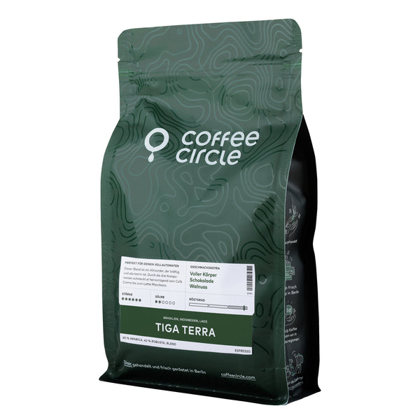 Tiga Terra Coffee & Espresso 250 g / Whole Beans