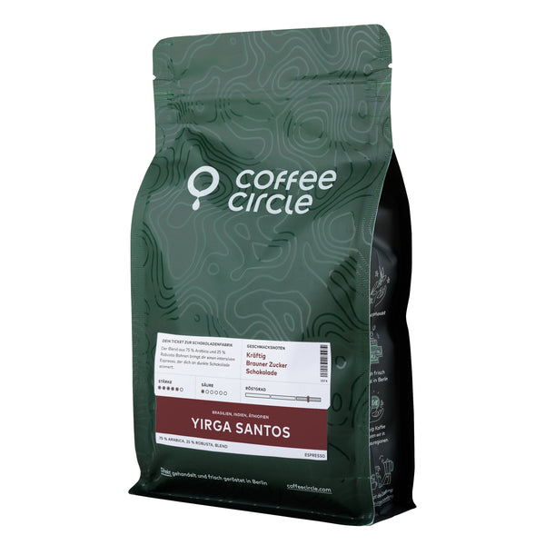 Espresso Yirga Santos 250 g / ganze Bohne