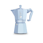 Bialetti Exclusive Moka Express Espresso Maker Light Blue