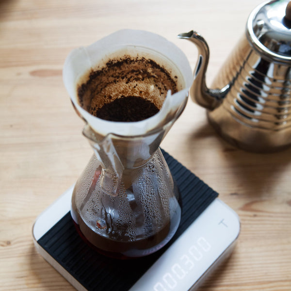 Chemex-Kaffeekaraffe - mit Glasgriff für 1 bis 3 Tassen