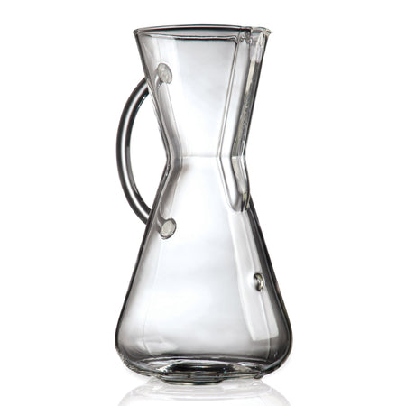 Chemex-Kaffeekaraffe - mit Glasgriff für 1 bis 3 Tassen