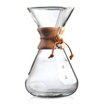 Hand-blown Chemex coffee carafe For up to 13 cups