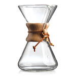 Hand-blown Chemex coffee carafe For up to 8 cups