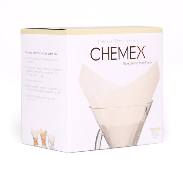 Chemex filter for 6, 8 and 10 cup carafe White / Square