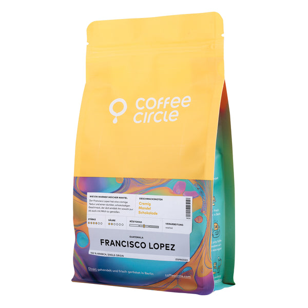 Espresso Francisco Lopez 250 g / ganze Bohne