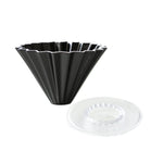 Origami Handfilter Dripper Set schwarz / Kunststoff