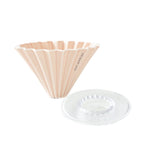 Origami Hand Filter Dripper Set Pink / Plastic