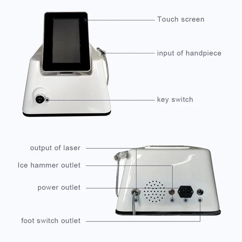 980nm Diode Laser Machine for Vascular Removal Pigmentation Treatment Model SR-CAR53