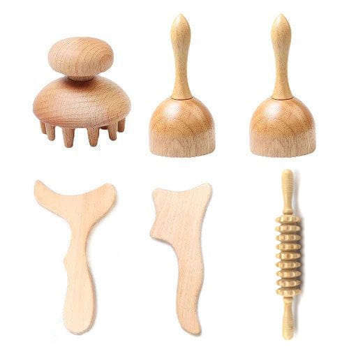 colombian wood therapy tools - 6 pack