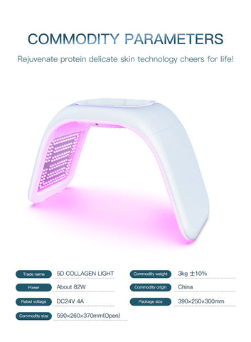 Led Light Therapy Devices PDT LED Light Therapy Facial Machine Model MF-12V3