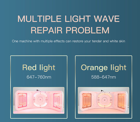 Led Light Therapy Devices PDT LED Light Therapy Facial Machine Model MF-12V3