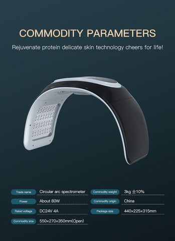 PDT Skin Care Facial Body Led Light Therapy Rejuvenation Lamp Model MF-12V1
