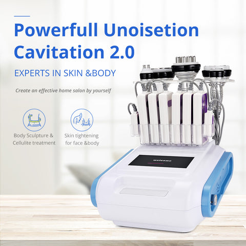 Unoisetion 6 in 1 40K Laser Lipo Cavitation Machine