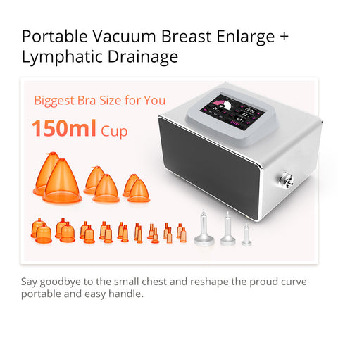 Breast Pump Enhancement Vacuum Enlarger Electric Bra Massager Cup Healthy  Care